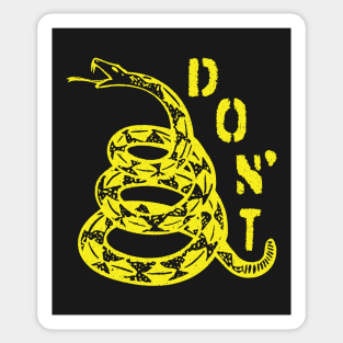 Gadsden Snake DON'T Sticker